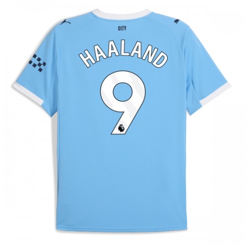Camisola do Manchester City Haaland 9 Equipamento Principal 2025-26 Camisola do Manchester City Haaland 9 Equipamento Principal 2025-26